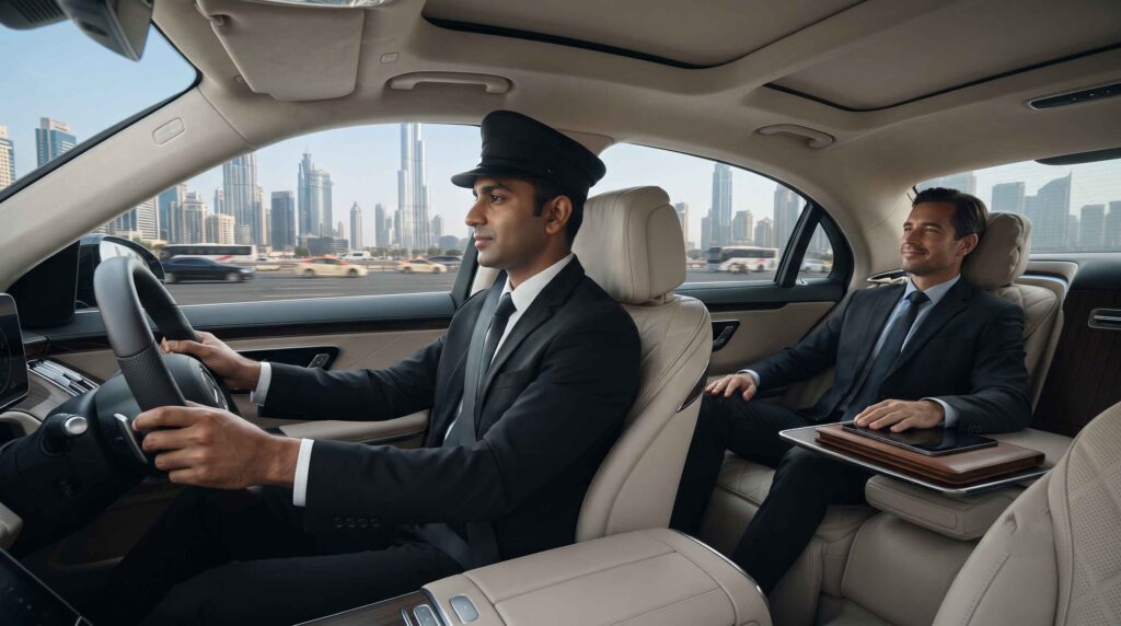 Mercedes Car Chauffeur Service Dubai