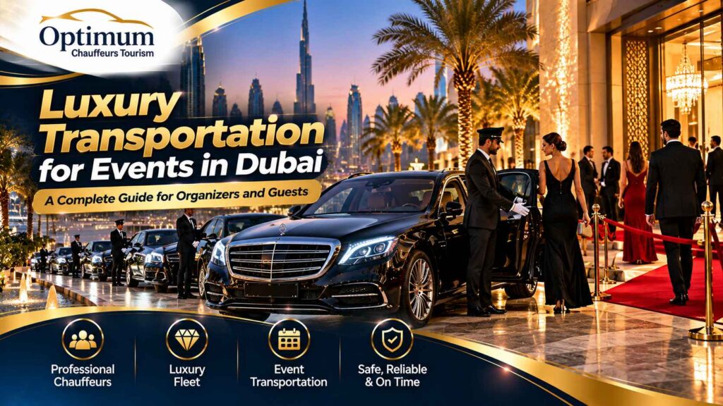 Luxury Transportation for Events in Dubai guest